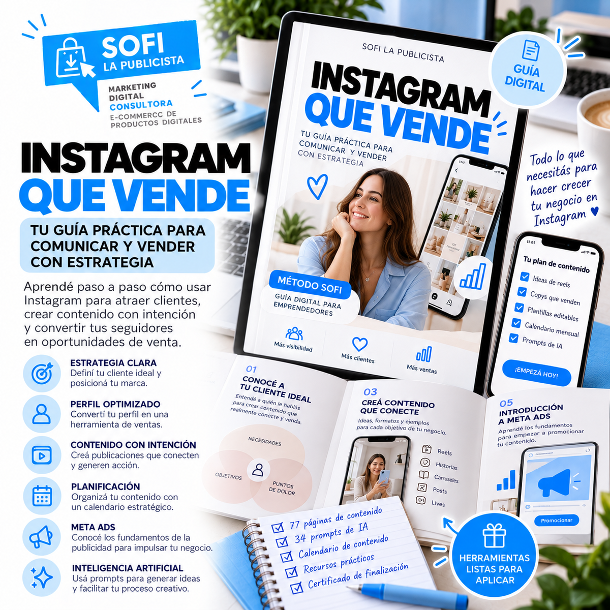 Instagram que vende | Guía digital Método SOFI