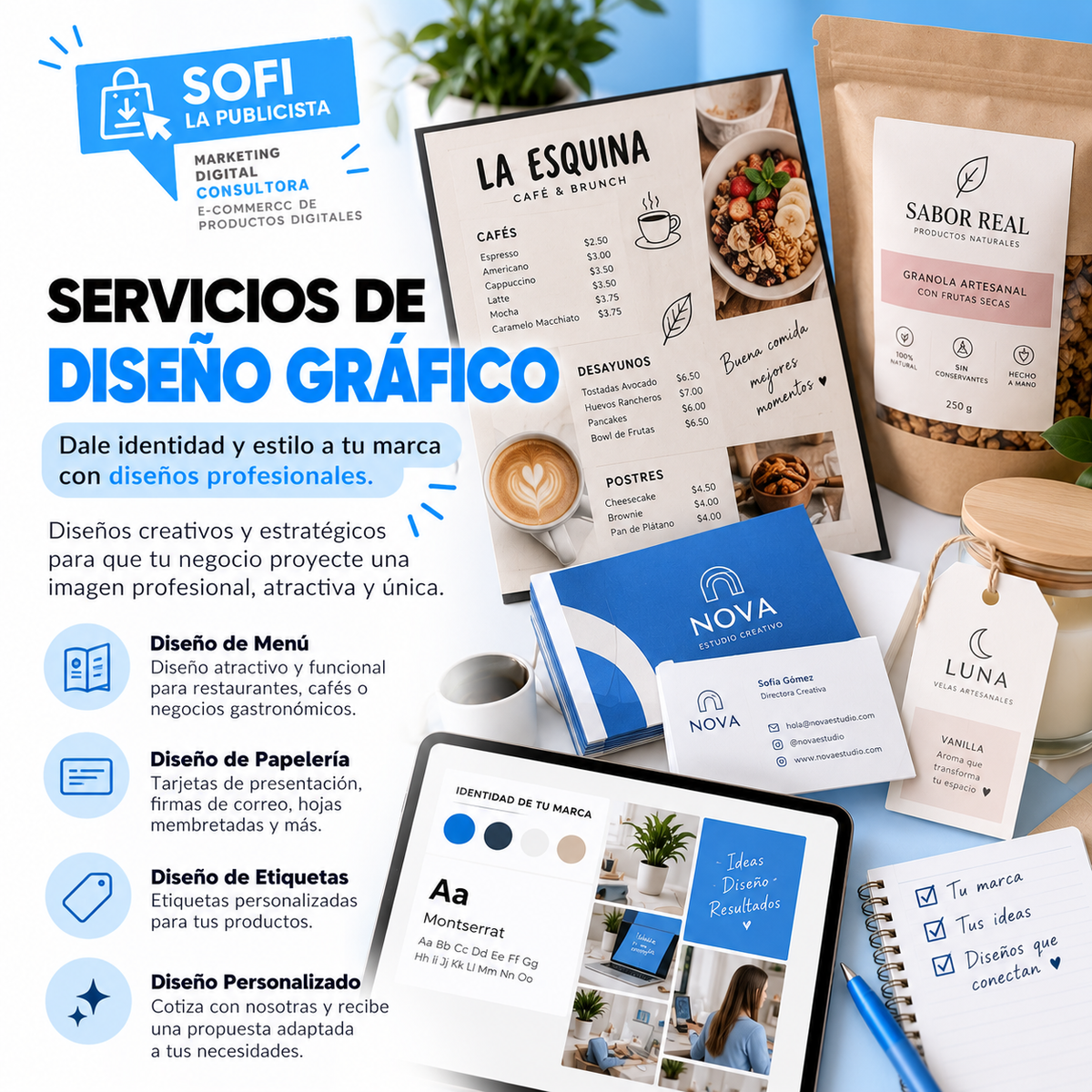 Servicios de Diseño Gráfico